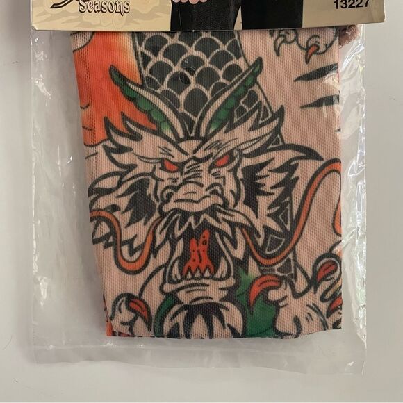 TATTOOED Ink-Spirations Tattoo Sleeves Pair Dragon Unisex - Picture 4 of 4